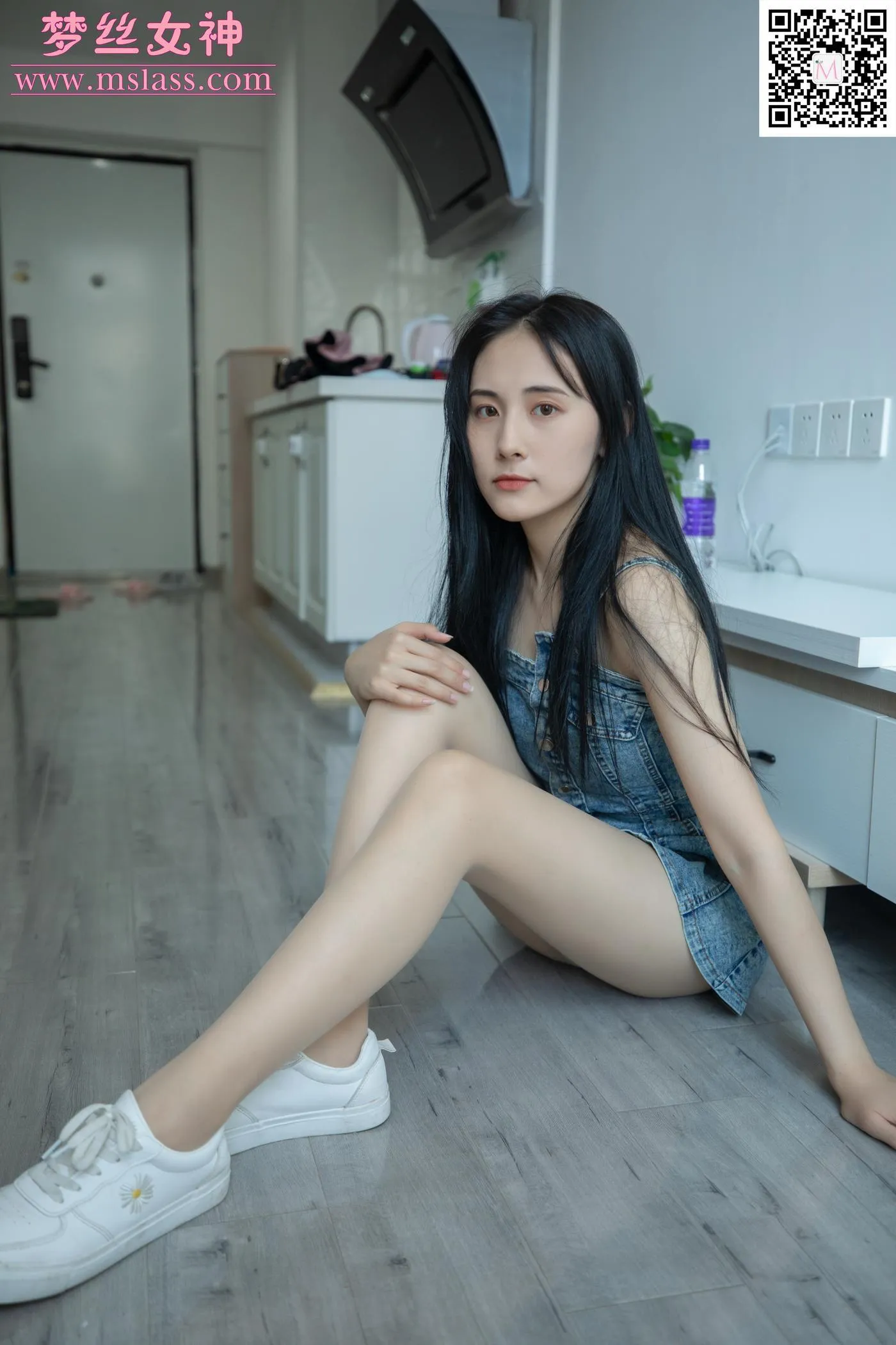 [MSLASS梦丝女神] 2020.06.27 NO.116 小允儿 牛仔连衣裙 [62P]插图9